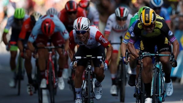 Австралиец Юэн выиграл 11-й этап «Тур де Франс»
