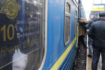 В Крыму ответили на просьбу украинцев вернуть поезда через границу